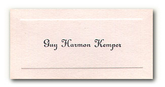 Guy Harmon Kemper